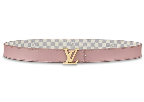 lv belt pink